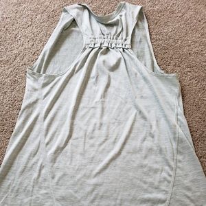 Danskin size M tank with gathered back
